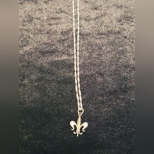 Small Fleur de Lis Necklace